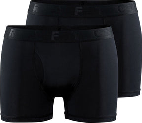 Craft active boxer 3 hüvelykes 2 kiszerelésű m-es férfi sport alsónadrág - fekete