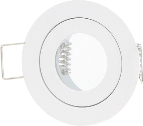 Led line - poslední=op gu11 mr11 - ø35mm zapuštěný reflektor bílý kulatý - voděodolný ip44 - řezná velikost 40mm - vnější velikost 55mm