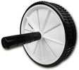 Tunturi dubbele trainingswiel - buikspiertrainer - buikspierapparaat - buikspierwiel - zwart - incl. gratis fitness app