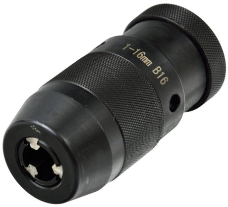 Geko drill chuck - quick release - hardened steel - 1-16 mm - b16 cone