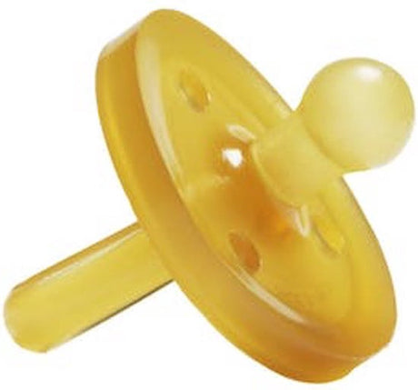 Natursutten rubber pacifier - 0-6 months - round shield - cherry spout