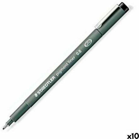 Staedtler - umelecká séria - pigmentová vložka - jemná linka - čierna - 0,05 mm - 10 kusov