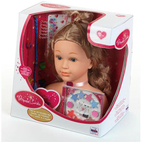 Kleng Spillsaachen Prinzessin Coralie - Kapp ''sophia'' mat Make-up - inkl. Make-up Box, Hoer Tools an Dekoratiounen - Make-up dermatologesch getest