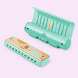 Hape lichtgevende leer-mondharmonica met speelpaneel - muzikaal speelgoed voor kinderen vanaf 3 jaar