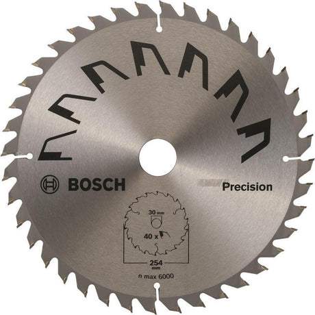 Bosch cirkelzaagblad precision 254x2x30 t40 (1)