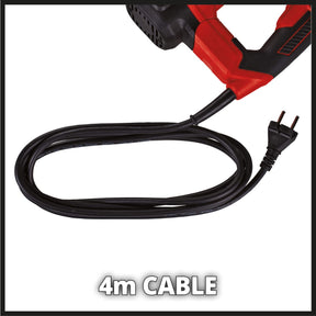 Martelo de demolição elétrico Einhell te-dh 5 - 750 w - 5 y - sds-plus - incl. cinzel pontiagudo e plano - incl. estojo de transporte e armazenamento