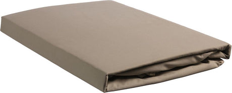 Beddinghouse - percale cotton - fitted sheet - 180x200 cm - taupe