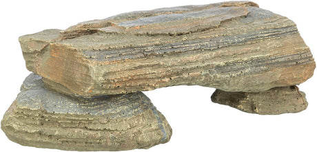 Trixie rock plateau 29 cm | hiding and resting place for terrarium and aquarium