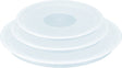 Tefal ingenio pannlock i plast - 3-delat set - ø 16 18 20 cm - stapelbar - lämplig för förvaring