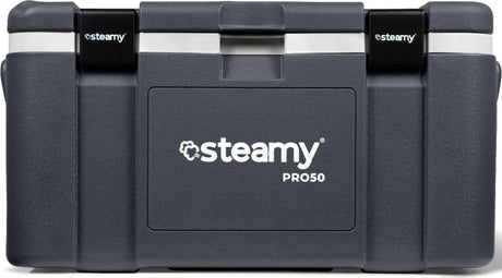Steamy pro 50 - grote koelbox - extra goed geïsoleerd - 50 liter - frigobox - grijs