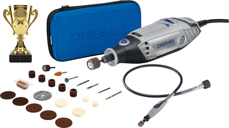 Dremel 3000 champions-utgave - multiverktøy - med gratis mesterkopp for å gravere deg selv