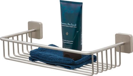 Tiger onu - shower rack - shower basket - brushed stainless steel