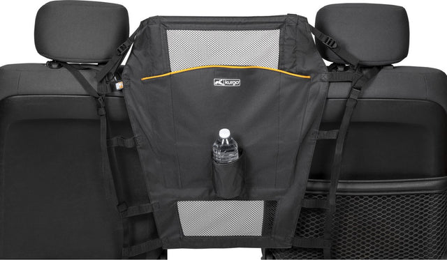 Kurgo backseat barrier - dog car accessory - black
