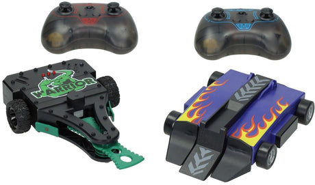 Lobbes Toys BV RC controlled battle robots - set of 2 robots and arena