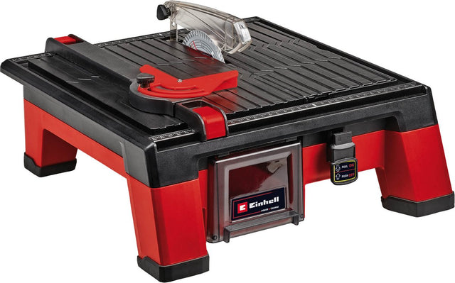 Einhell battery tile cutting machine te-tc 18 115 li solo - power x-change - 18 v li-ion - ø115 mm - saw blade tiltable up to 45° - incl. 115 mm grinding wheel - excl. battery and charger
