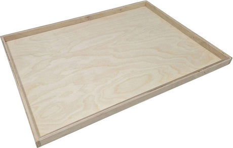 Playwood wooden lid sensory toy play box sand.