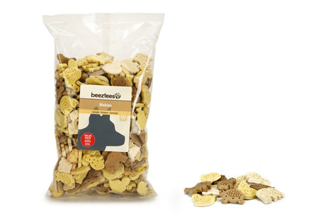 Pasji piškoti Beeztees biskies - pasji prigrizek - vrednostno pakiranje - 1400 gramov