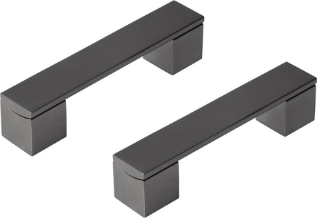 Differnz tilburg meubelgreep 96 mm - gun metal