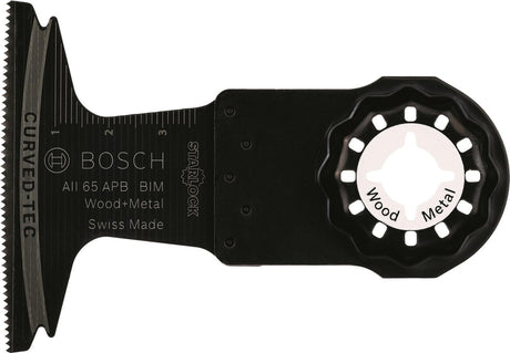 Lâmina de serra de imersão Bosch aii 65 apb bim - 65 x 40 mm - para madeira e metal