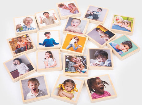 Tickit® wooden tiles my emotions - tickit - from 0 months