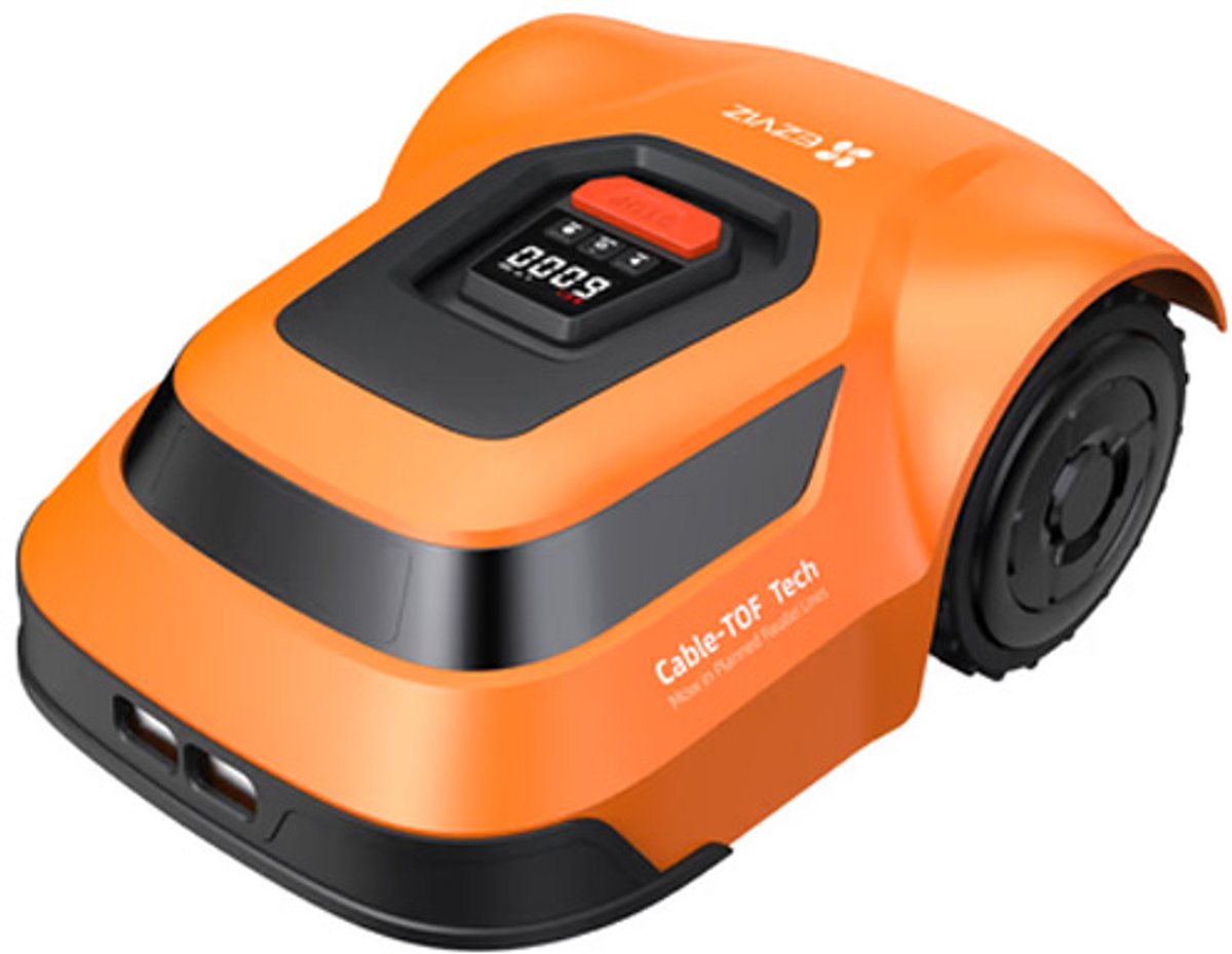 Ezviz rm600 Roboter Rasenmäher - Smart Roboter Rasenmäer mat App - automatesch a roueg - gëeegent fir bis zu 600m² - Wiederbeständeg - Selbstladung