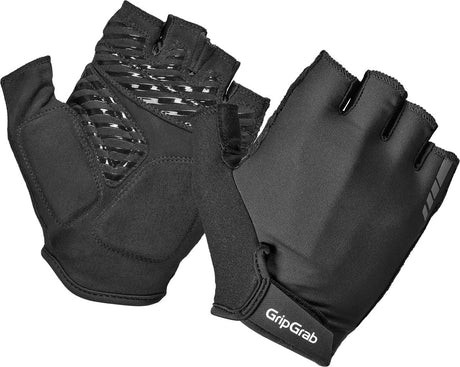 Gripgrab - proride rc max short finger summer cycling gloves with padding - black - men - size m