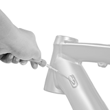 M-wave work retractable cable guide, orange
