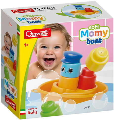 Bota Quercetti momy com blocos macios.