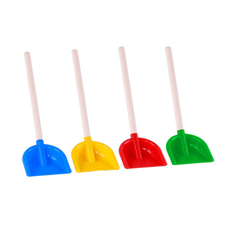 Cavallino plastskyffel med trähandtag färg, 40,5cm