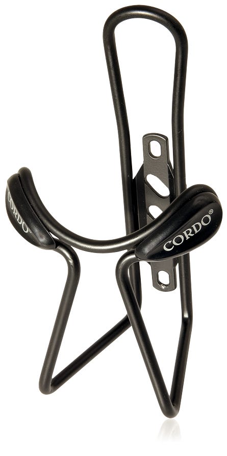Cordo trackey bidonhouder aluminium - zwart - 145891