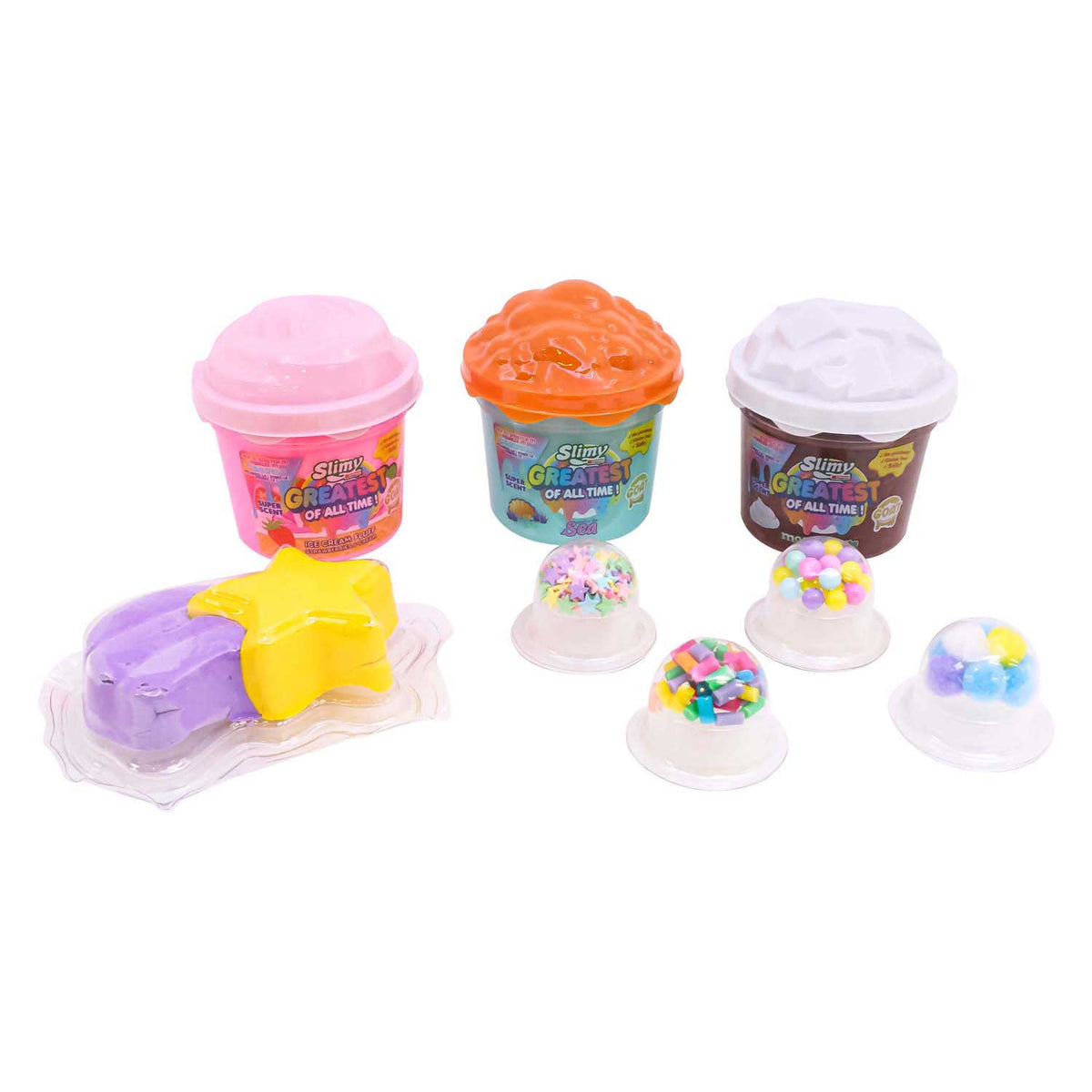 Joker slime gift set greatest of all time colorful toys 290gr.