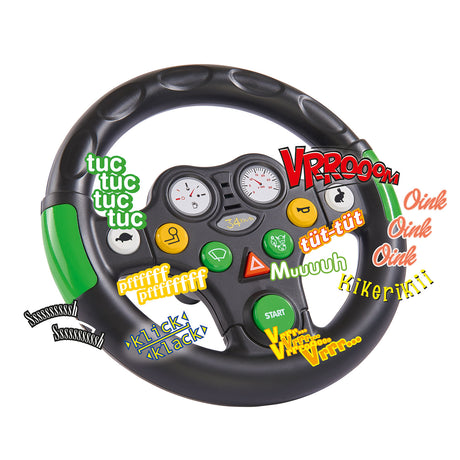 Big tractor sound steering wheel