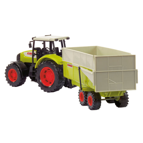 Dickie toys claas - tractor trailer - 57 cm - toy vehicle