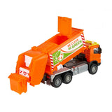 Majorette grand series - volvo truck smetarsko vozilo - kovina - svetloba in zvok - 18 cm - vozilo igrača
