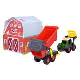 Dickie ABC Fendt tractor with trailer and farm