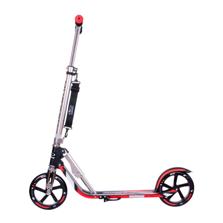 Hudora Scooter Rieserad Schrëtt rx205 - schwaarz rout