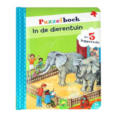 Wins holland puzzle book in the zoo (with 5 jigsaw puzzles)