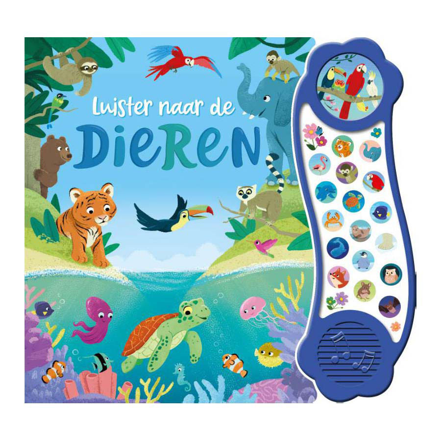 Rebo publishers listen to the animals - 18 sounds