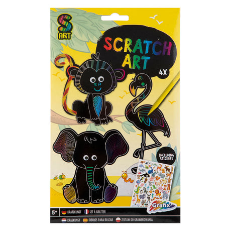 Make Your Own Scratch Art Boy