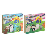 Creative craft group small color and paint case, 22 pcs.