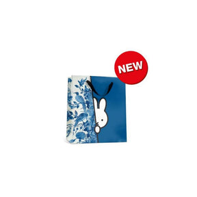 Miffy peekaboo gift bag 14x14x6.5cm blue