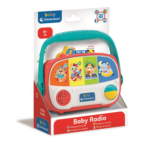Clementoni baby talking and musical radio