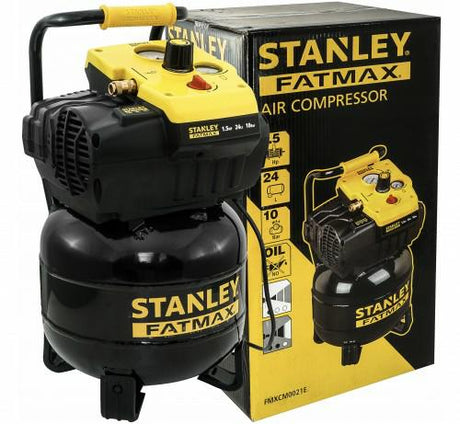 Stanley fatmax - tab200 10 24v comhbhrúiteoir aeir - 10 mbarra - saor ó ola