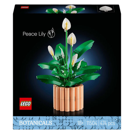 Lego botanicals 11504 peace lily flowers