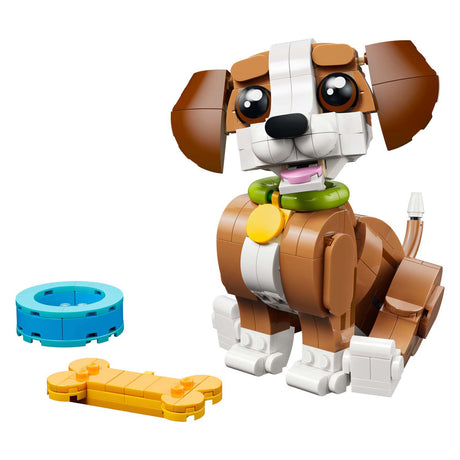 Lego ® creator 3in1 cute animals: playful puppy - animal set - convert into a squirrel or duck - 31382