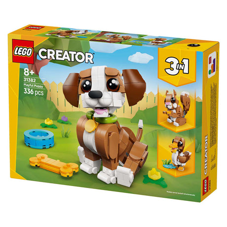 Lego ® creator 3in1 cute animals: playful puppy - animal set - convert into a squirrel or duck - 31382