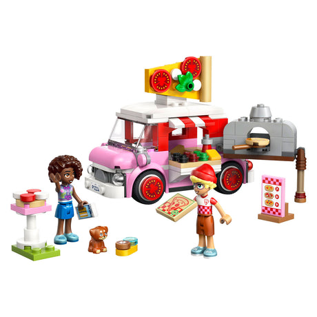Hračka Lego friends pizza truck pro děti od 6 let se 2 figurkami 42694