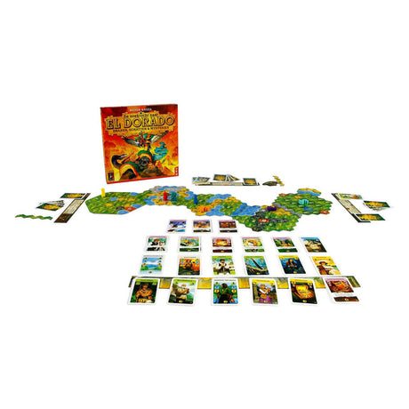 999games 999 games The Quest for El Dorado: Dragons, Treasures & Mysteries Board Game (Dutch, Expansion, 2 - 4 Players, 60 Minutes, Ages 10+)