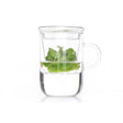 Tea cup with filter glass cl ã˜ 8cm height: 12.5 cm<br> capacity: 470 ml
