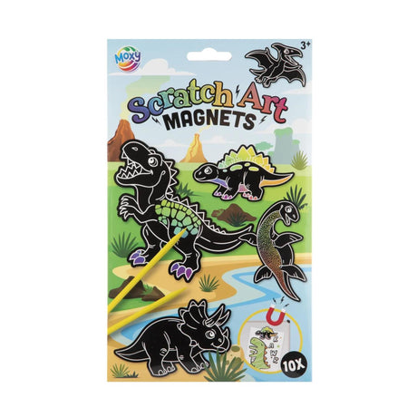 Moxy scratch magnets make elves